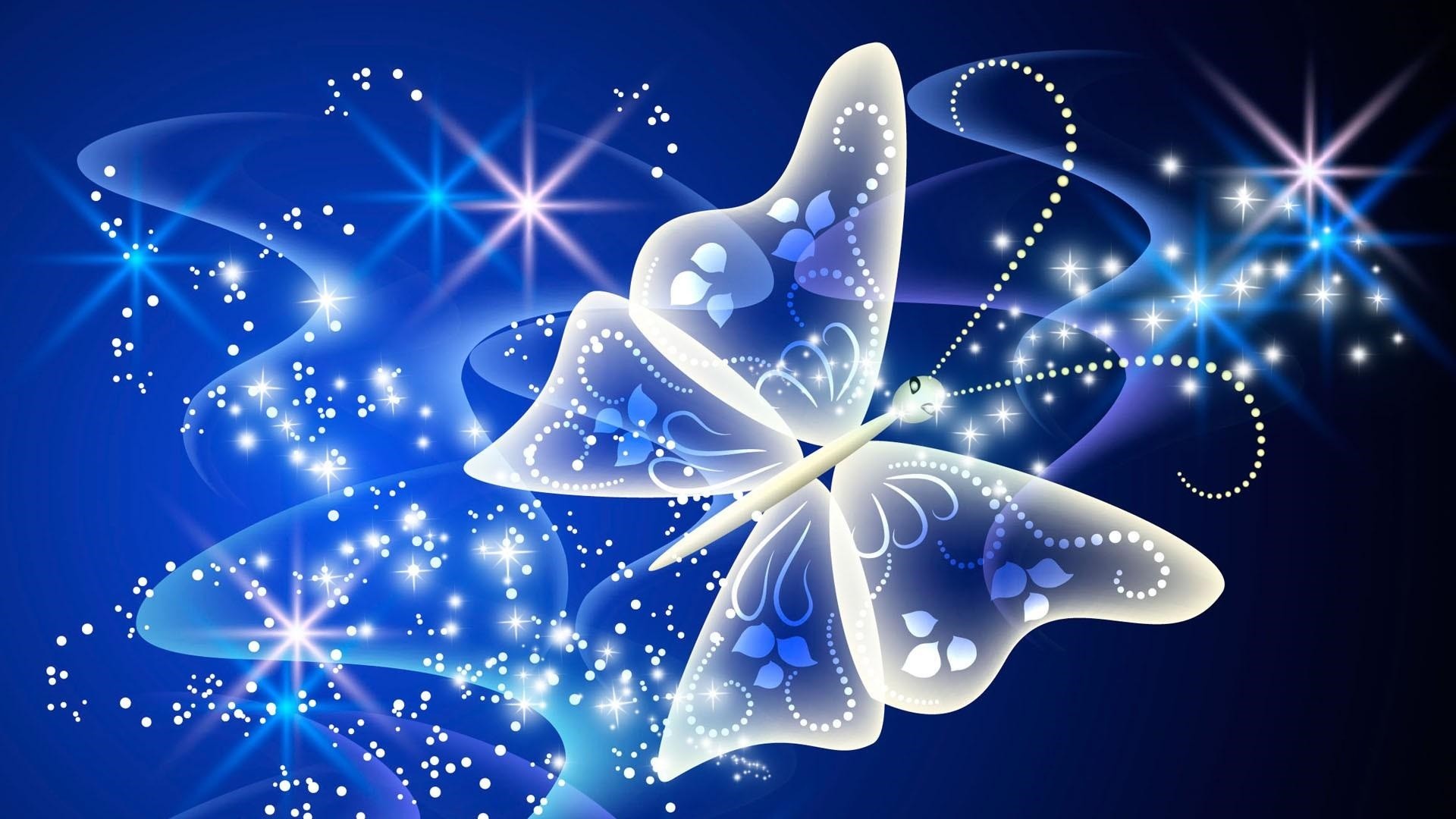 The Magical Butterfly Wallpaper HD Desktop Background