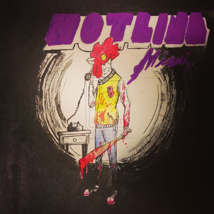 Jacket Hotline Miami By Frappleboy
