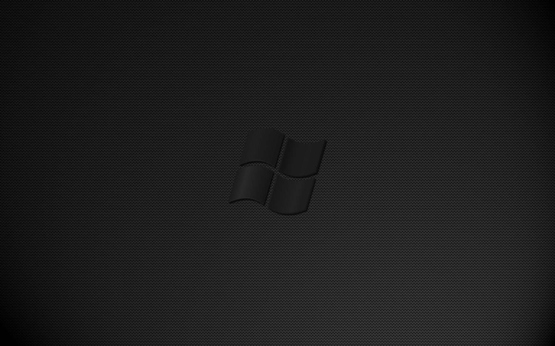 Black Windows Background