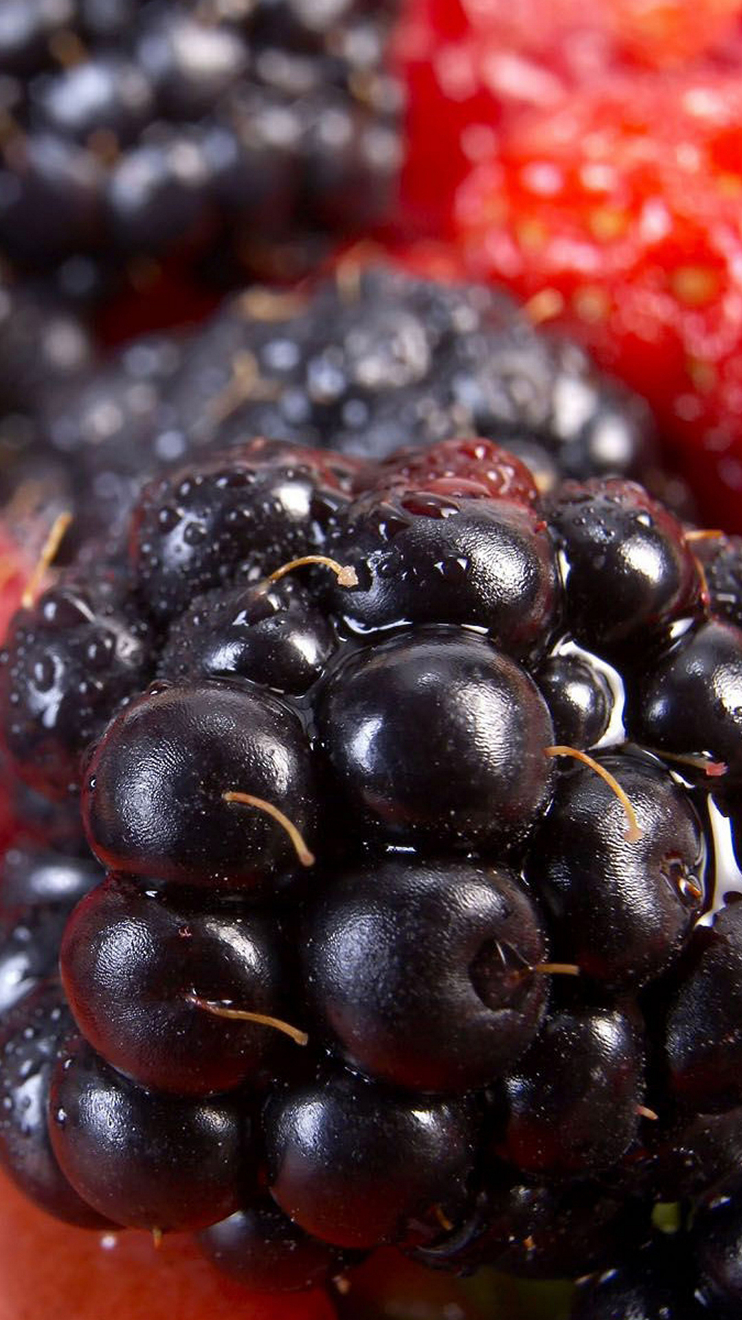 Berries Closeup Summer Fruit Android Wallpaper free download