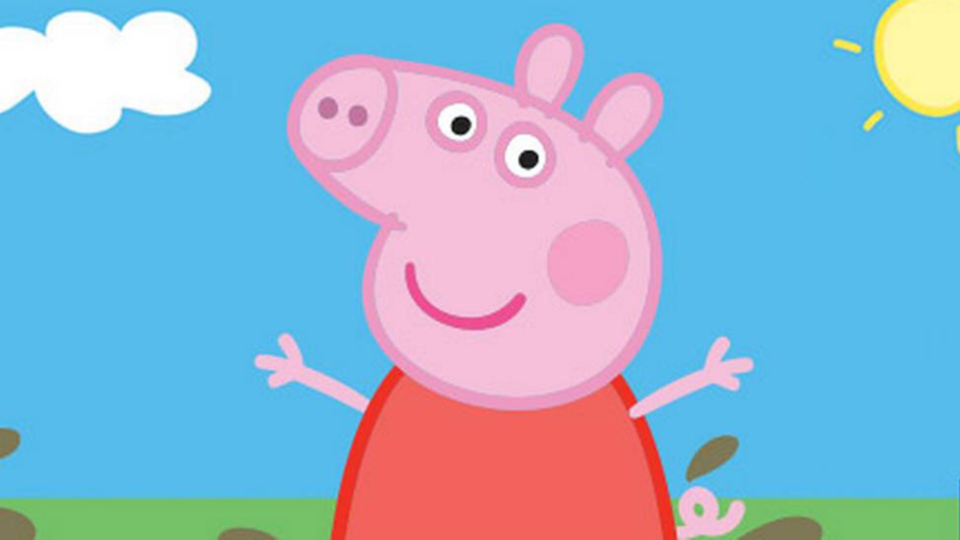 Peppa Pig House 1080p Wallpaper