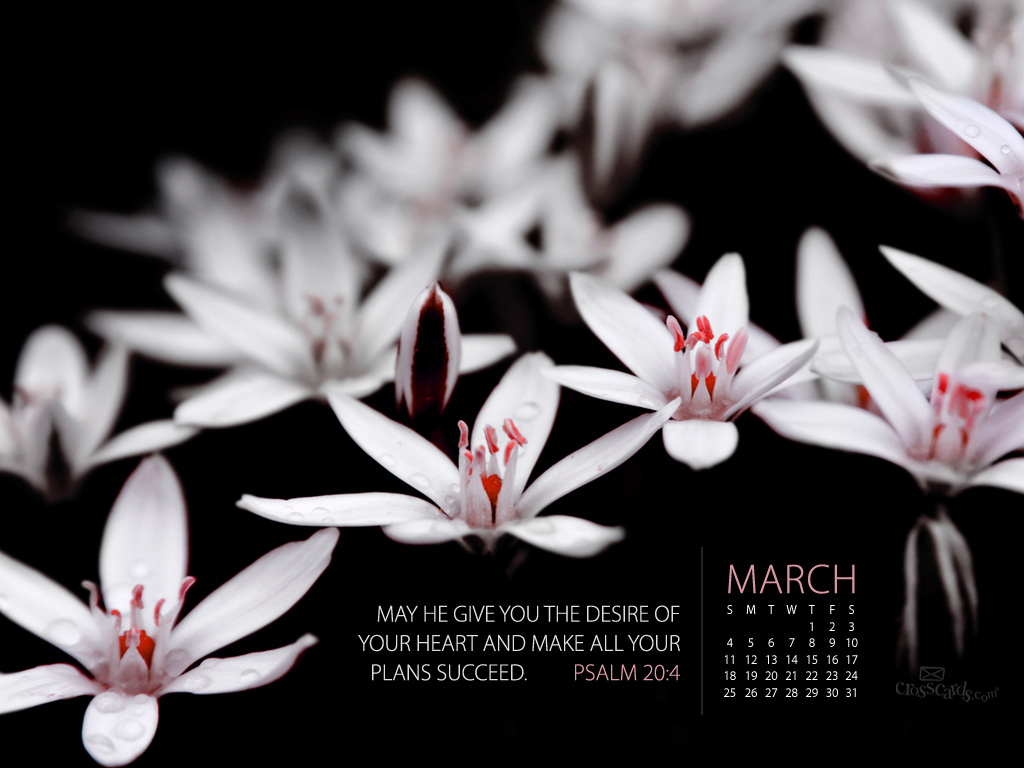 March Ps Desktop Calendar Monthly Calendars