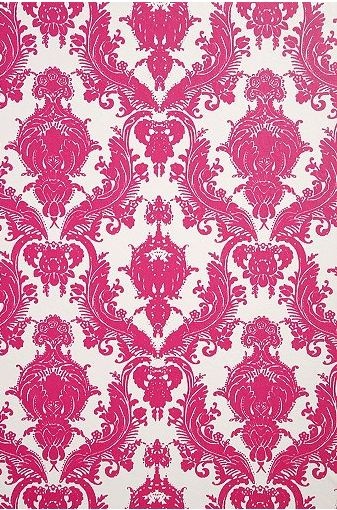 pink baroque pattern wallpaper ideas more patterns wallpapers wall 337x510