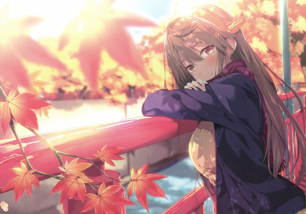 Konachan Anthropomorphism Autumn Gintarou