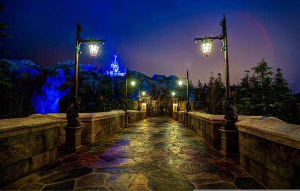 Florida Orlando Disneyland Magic Kingdom Wallpaper City