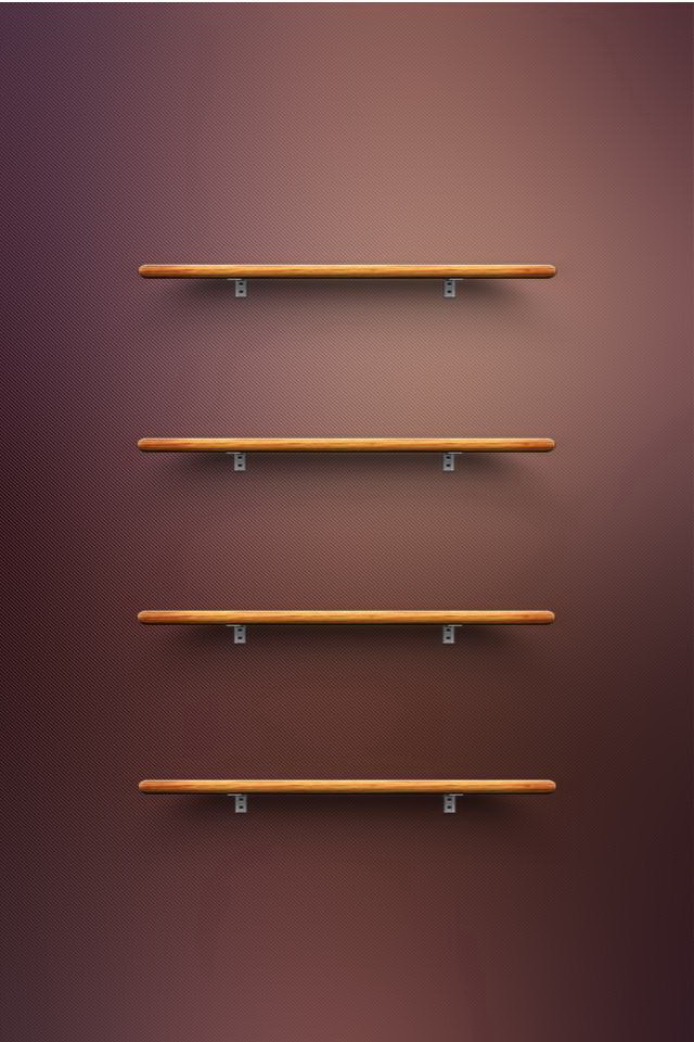 iPhone Shelves Wallpaper Iconoclasm 4s By Raymondzmarshall