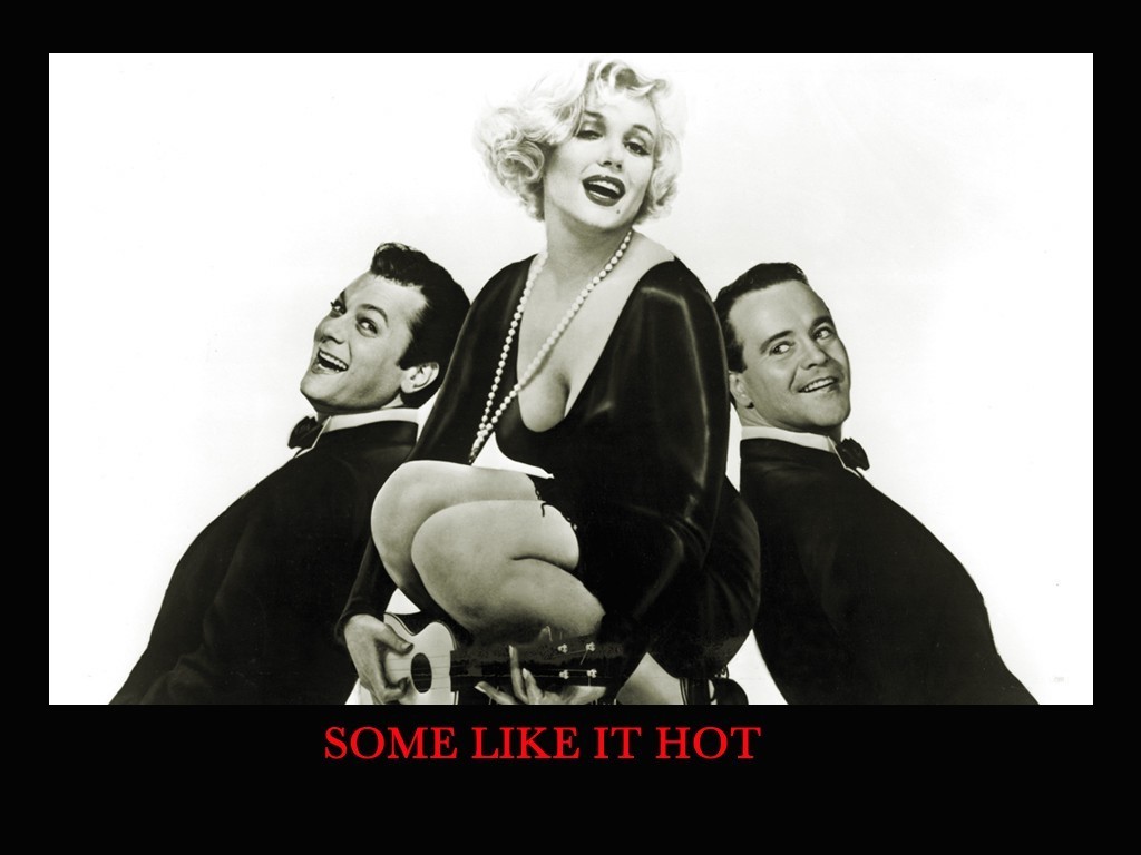 Some Like It Hot Classic Wallpaper Movies