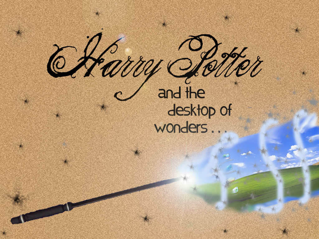 Harry Potter And The Desktop Of Wonders Wallpaper