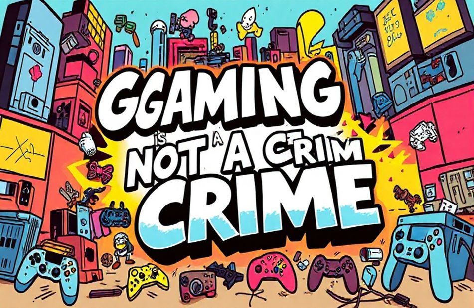 Gaming Is Not A Crime Wallpaper