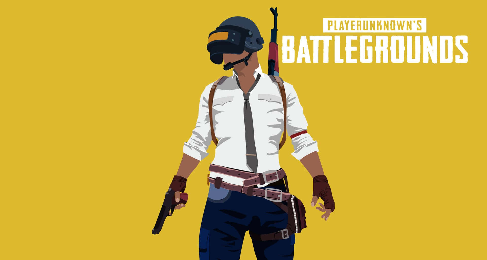 The Official Logo Of Playerunknown S Battlegrounds Wallpaper