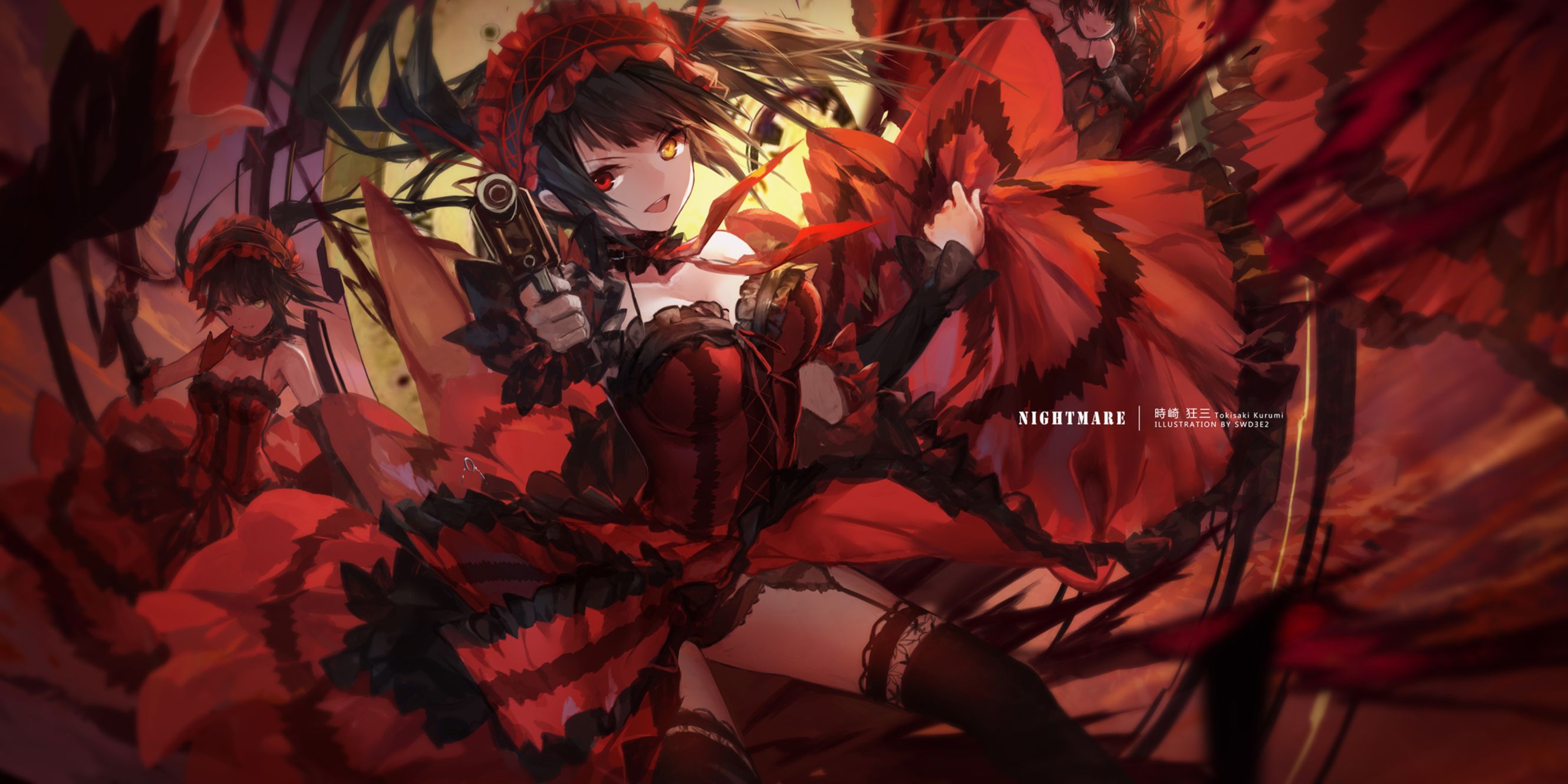 Kurumi Tokisaki Wallpaper Top Background