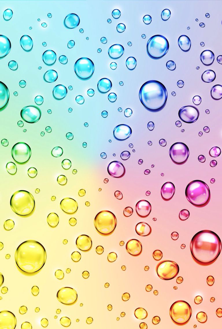 Cute Bubble Background For Phones Bubbles Wallpaper Glitter