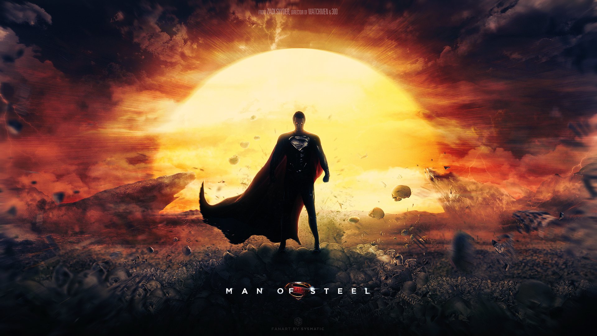 Epic Man Of Steel Wallpaper From An Scene Superman