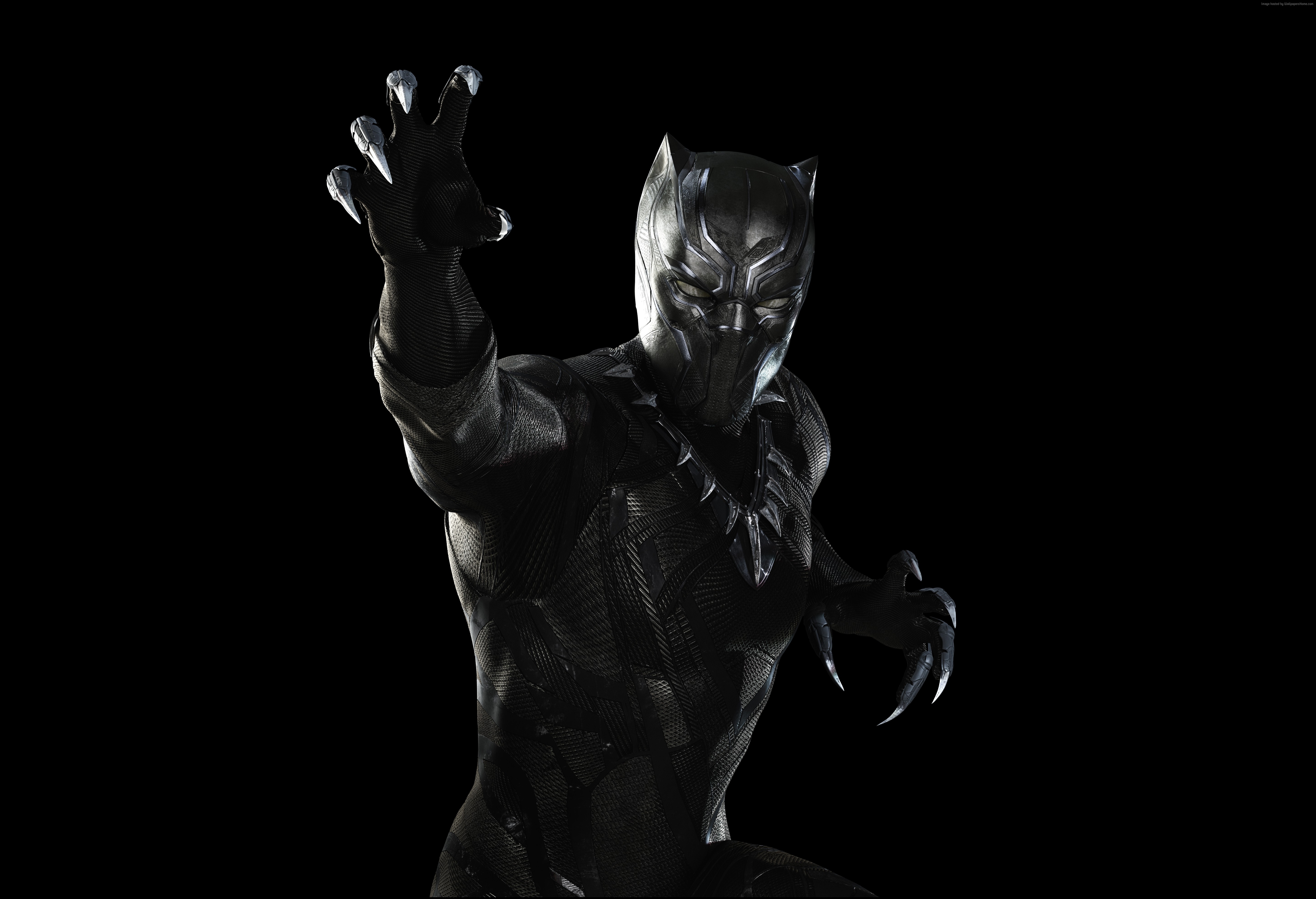 Wallpaper Captain America civil war black panther