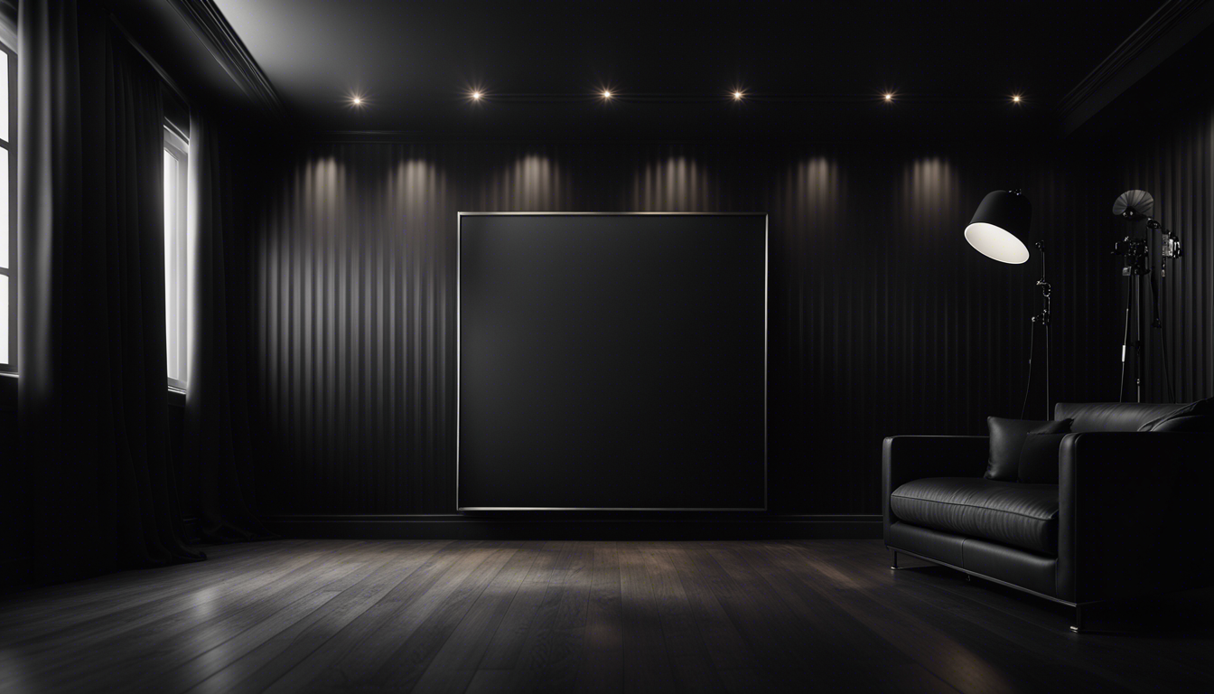 Matte Black Wallpaper