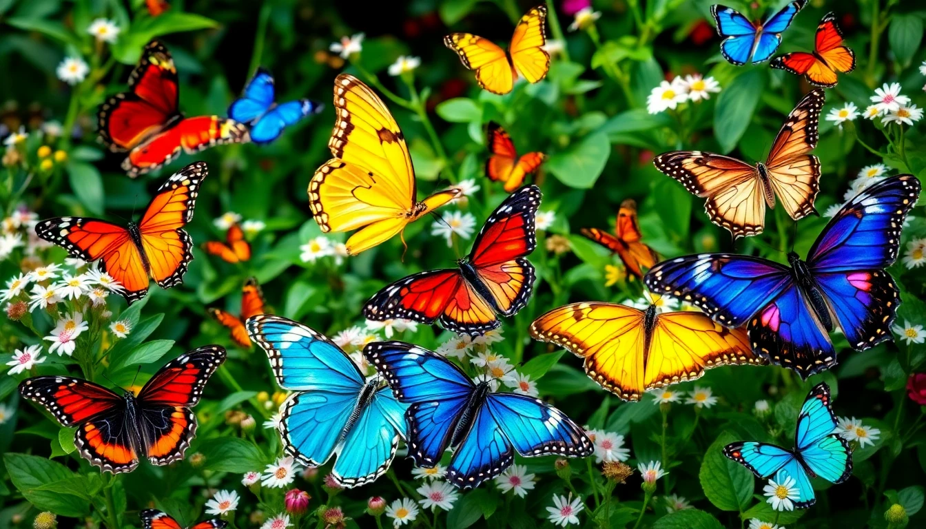 Pictures Of Butterflies Wallpaper