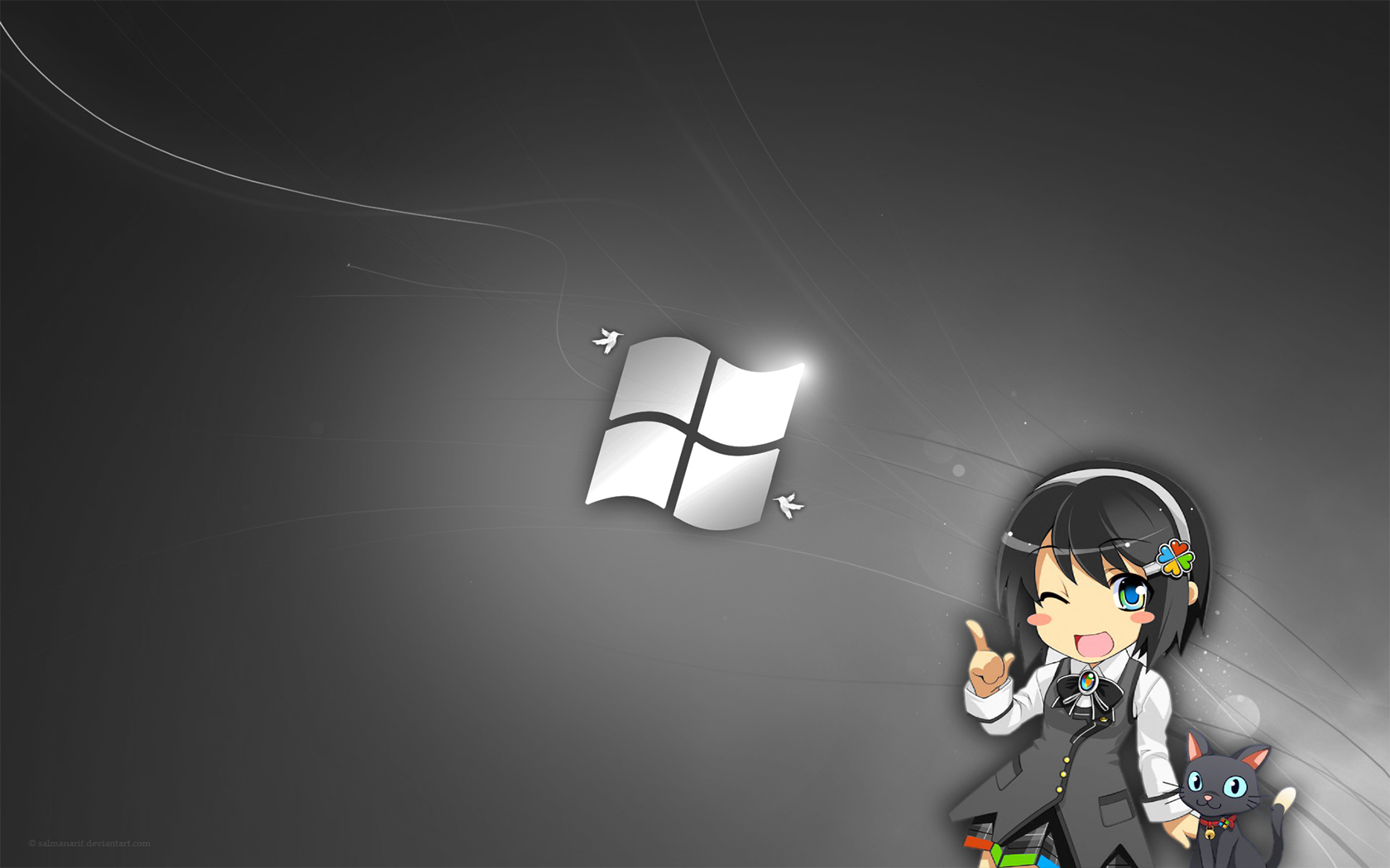 1920x1080 Anime For Windows 7 microsoft animal desktop PC and Mac  wallpaper