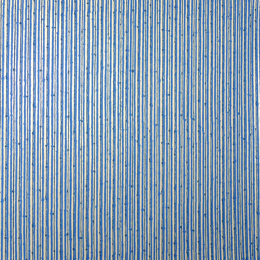 Mid Century Modern Wallpaper Vintage Blue Pinstripe Pop Art Big Roll 900x900
