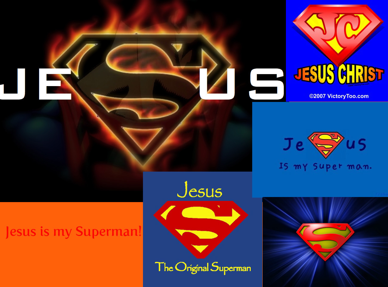 Superman Jesus Jesus is my superman