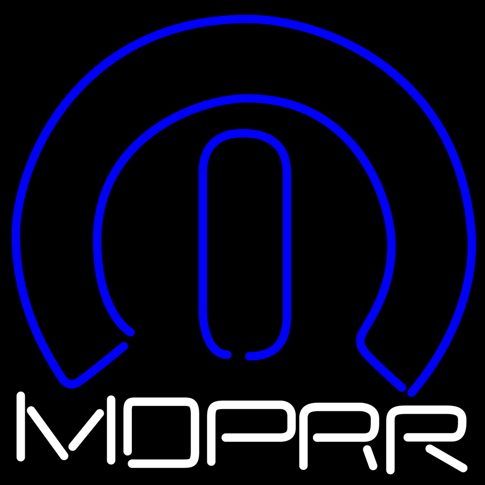 Old Mopar Logo Mopar neon sign 24x24