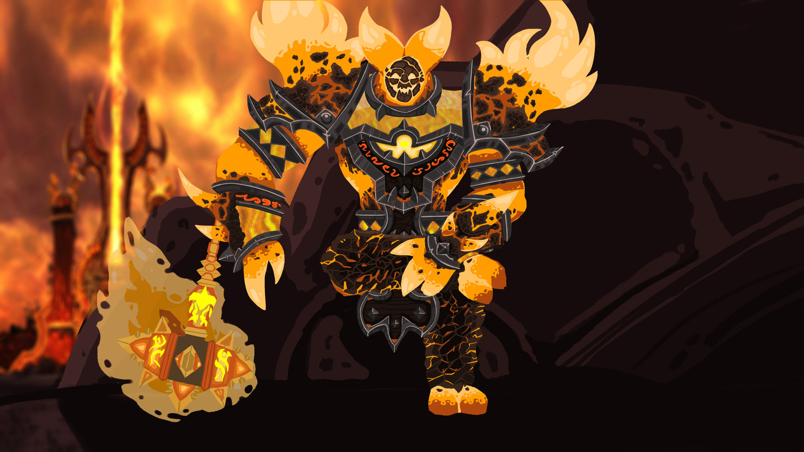 Ragnaros The Firelord By Prowdz