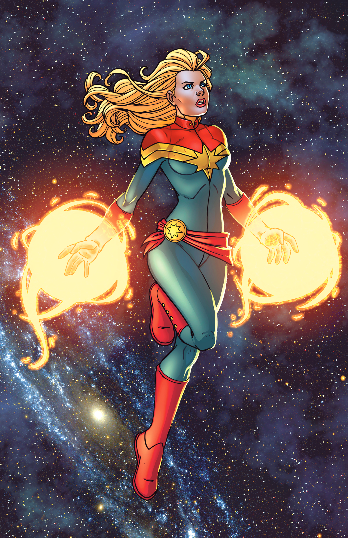 Captain Marvel Sotocolor By Jamiefayx