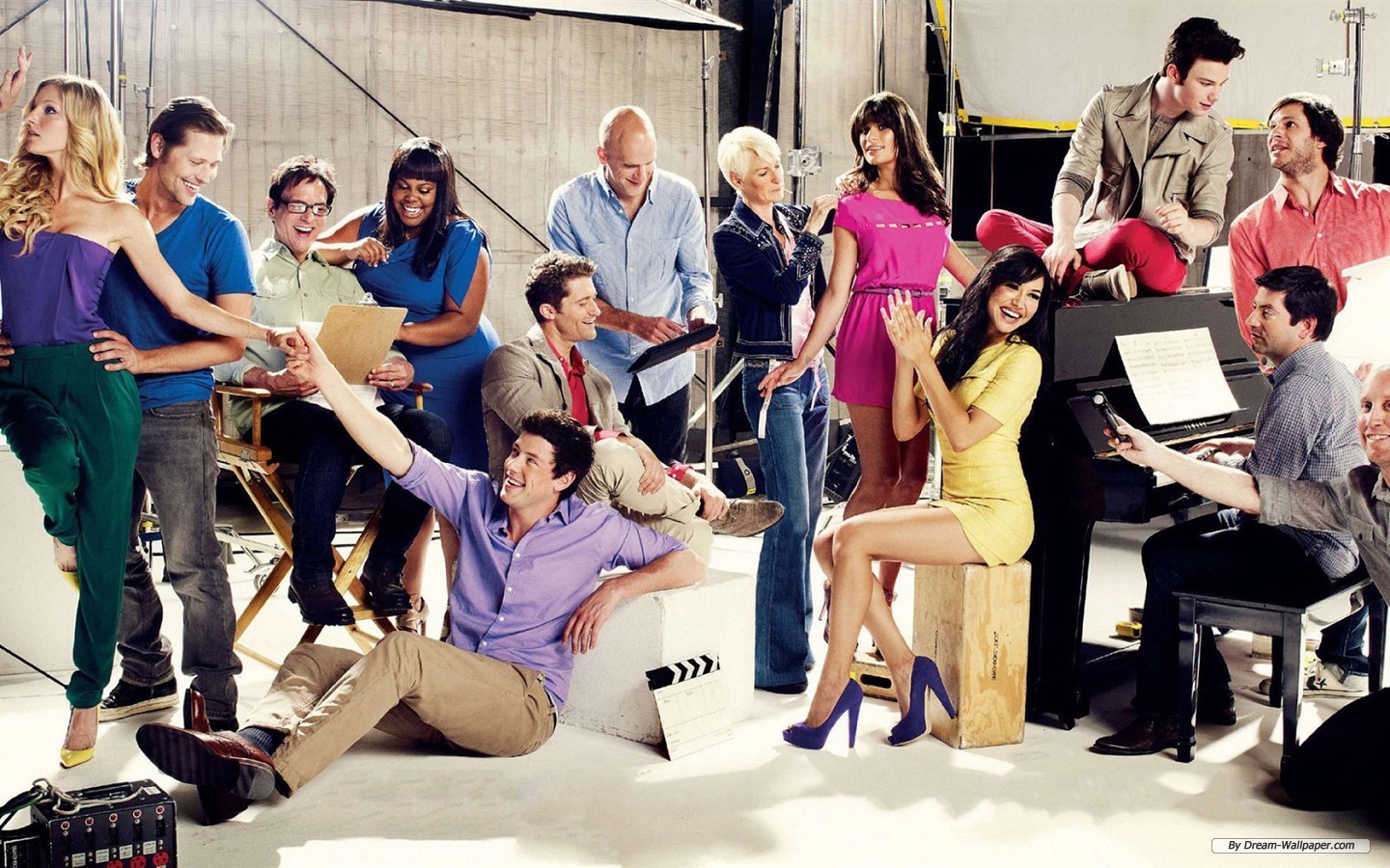 Wallpaper Glee Tv Series Index