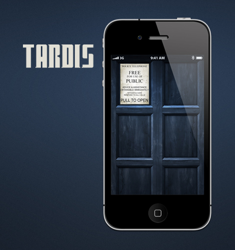 Tardis Exterior iPhone Wallpaper Love This Doctor Who