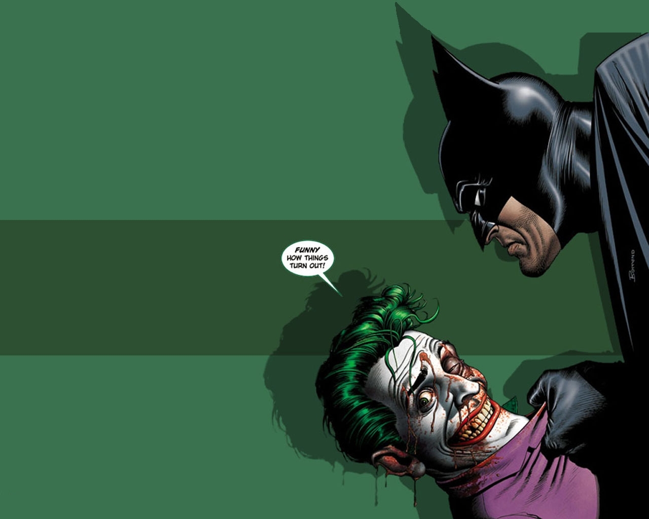 Batman And The Joker Wallpaper