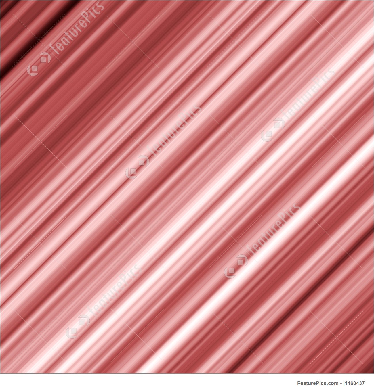 Diagonal Red And White Stripes Background