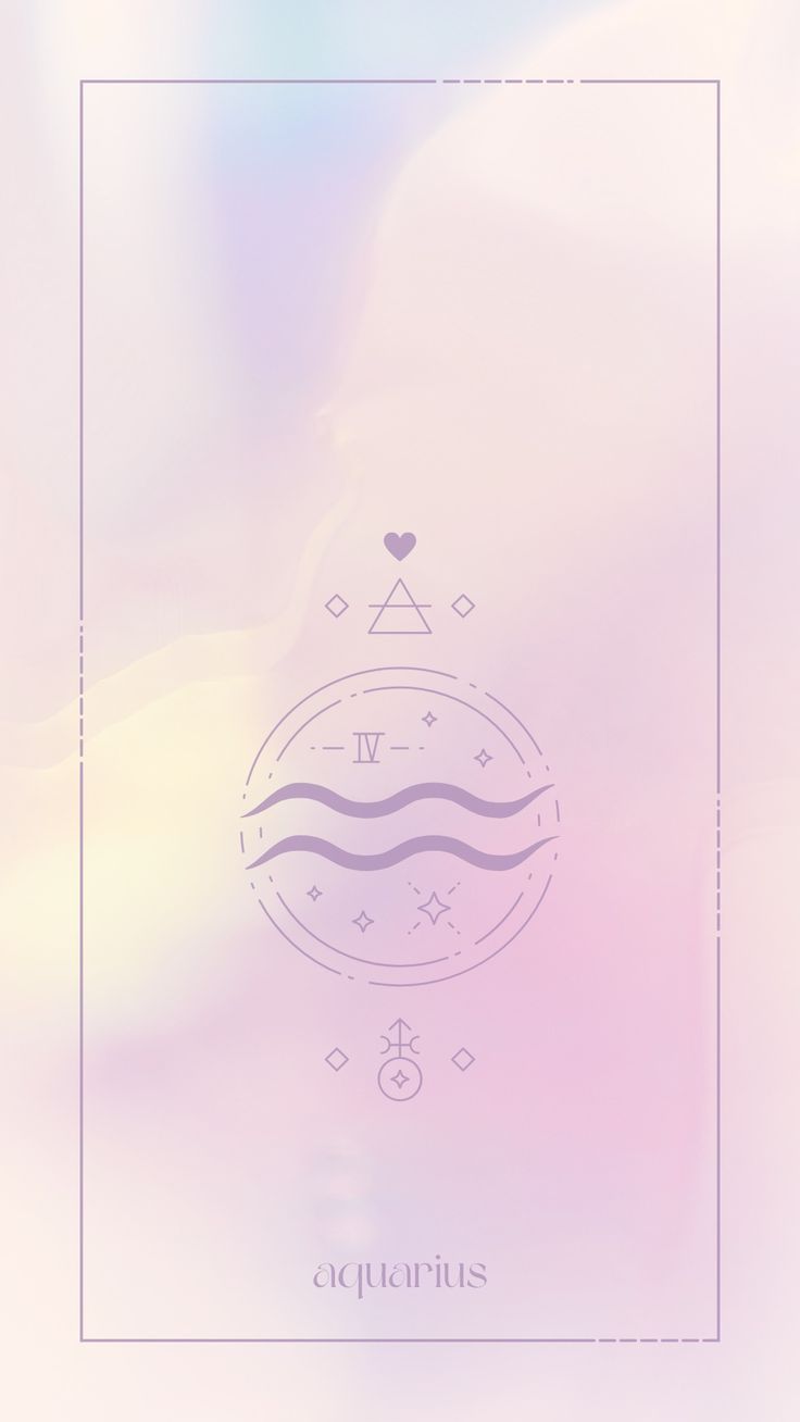 Galaxy Pastel Aesthetic Astrology Wallpaper For iPhone
