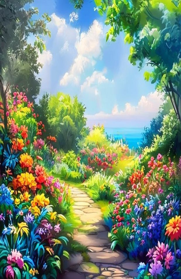 HD Garden Wallpaper