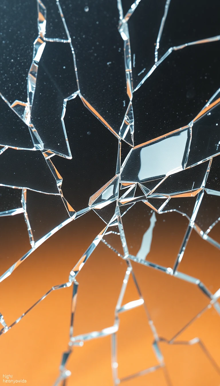 Broken Glass Hd Wallpaper