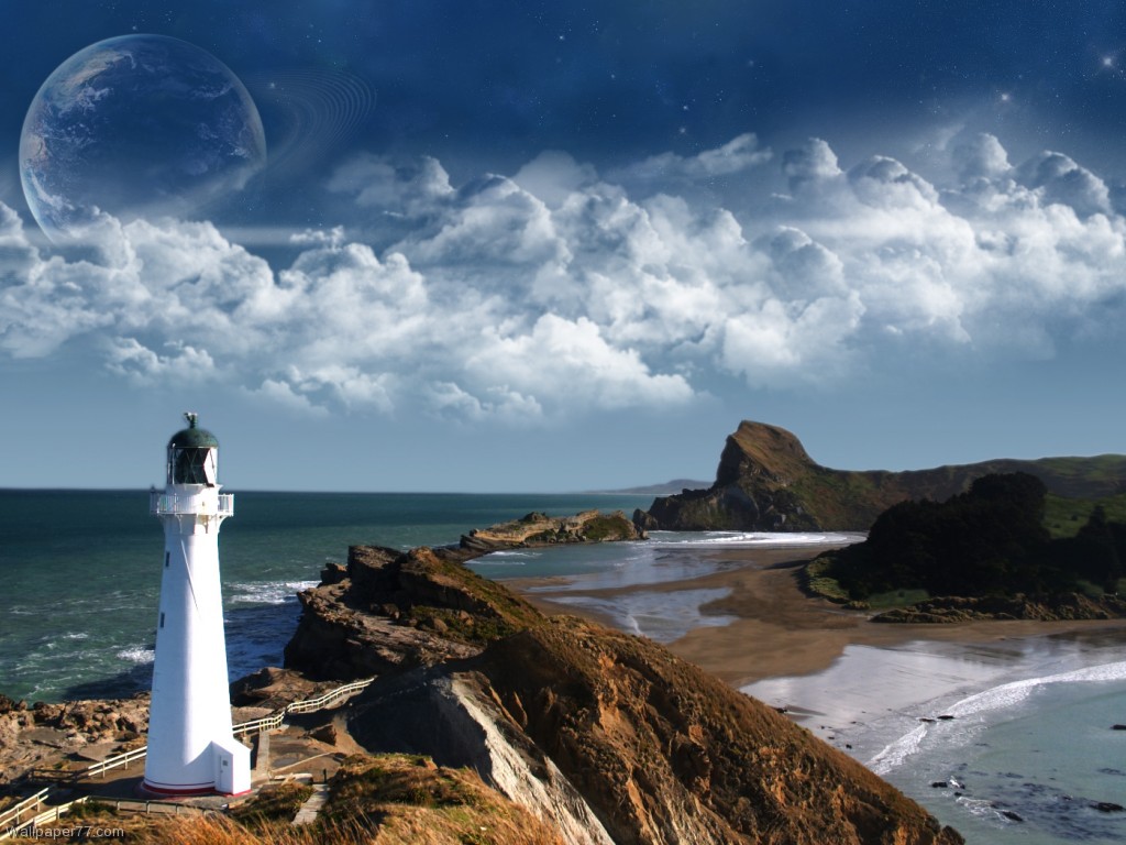 Wallpaper HD Lighthouse Desktop Background X Kb Jpeg