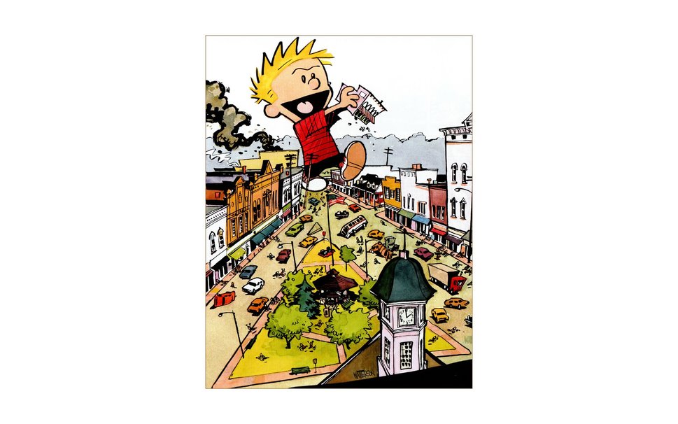 Calvin And Hobbes Fall