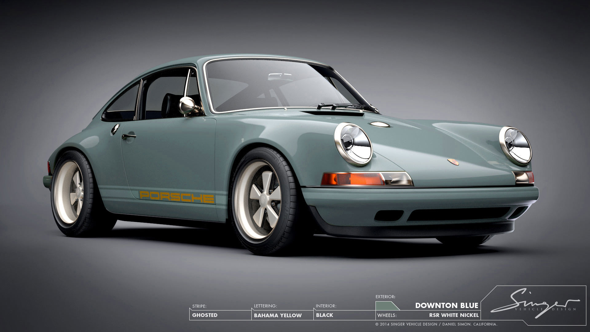 Singer Porsche Wallpaper