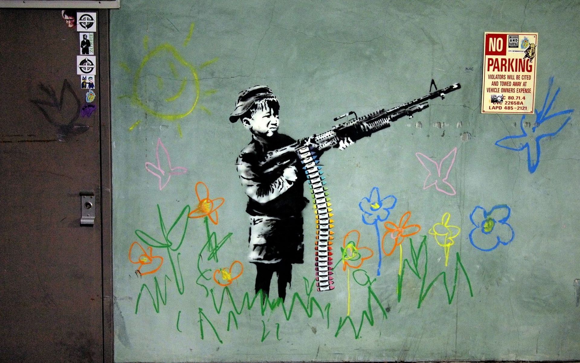 Banksy Full HD Background Picture Image