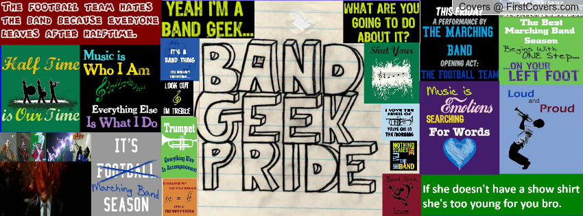 Band Geek Pride Profile Cover 557852