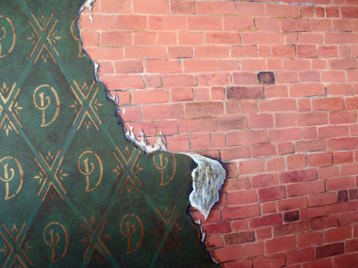  wwwjohnhiemstracom1157faux brick faux wallpaper and trompe loeil