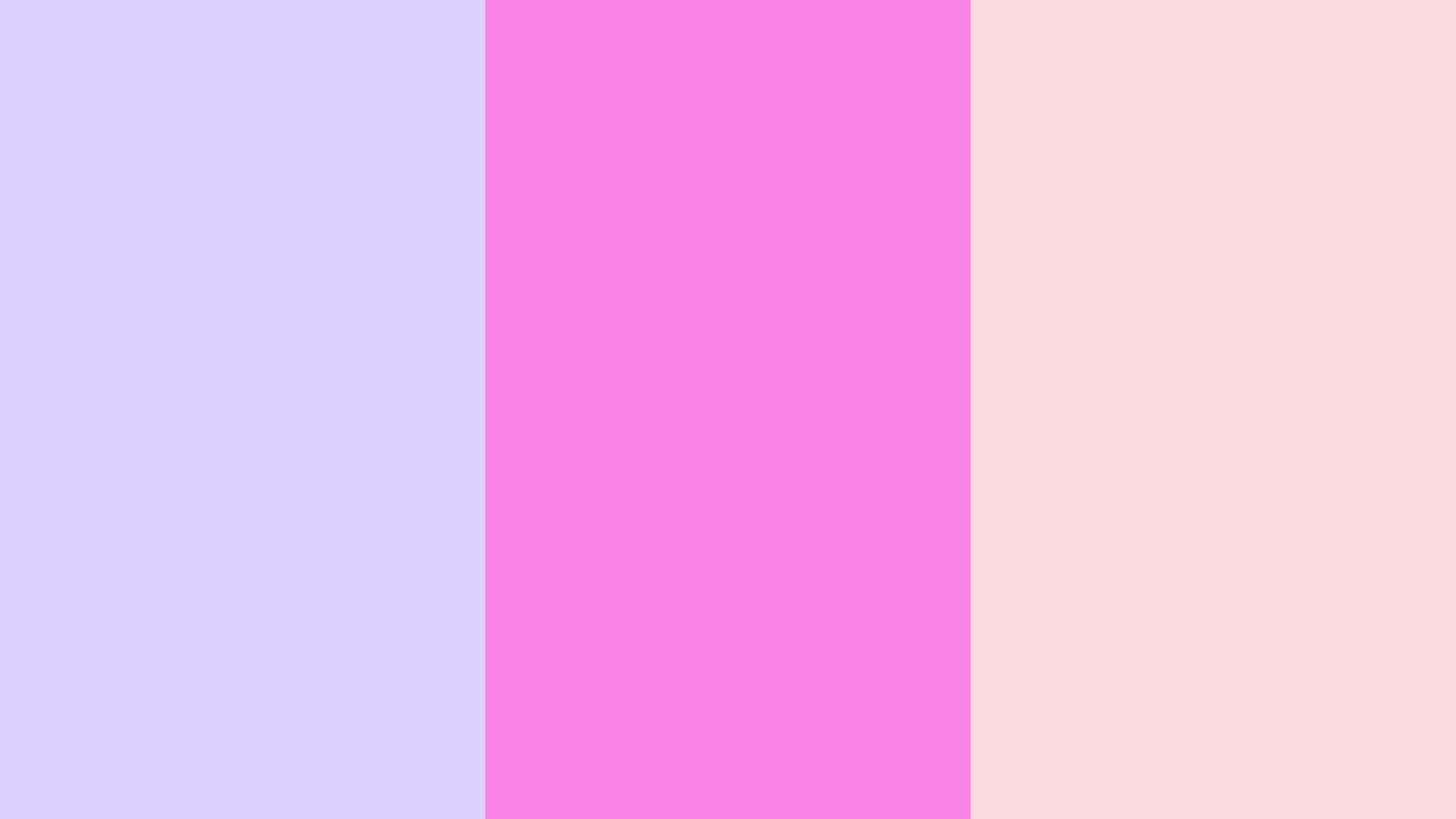 Pale Lavender Pale Magenta and Pale Pink solid three color background
