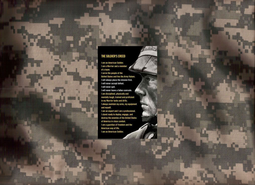 Soldier S Creed Wallpaper Desktop Background