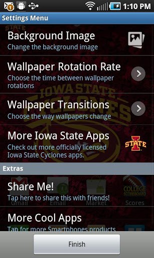 Iowa State Revolving Wallpaper App For Android