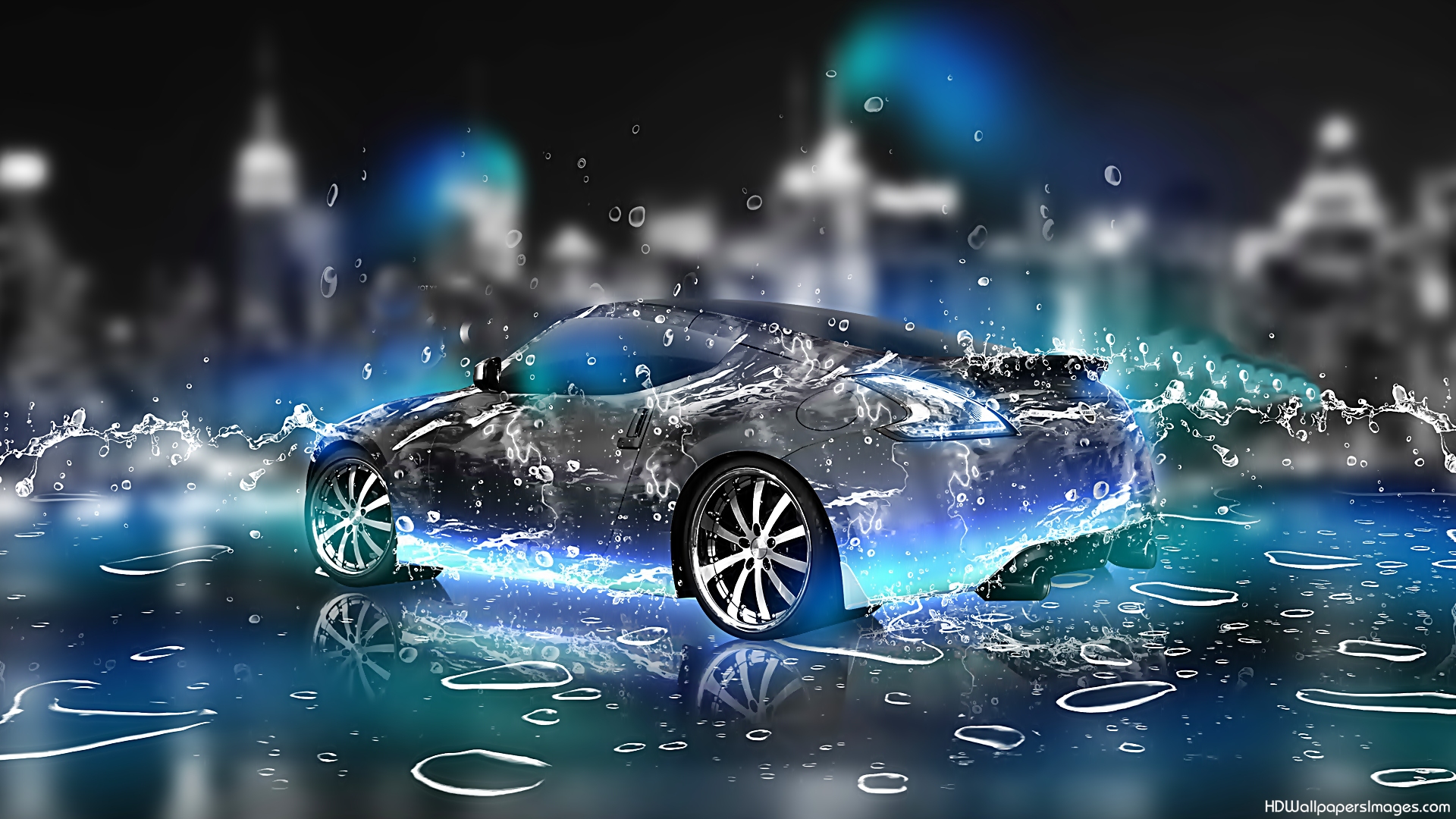 3d Background Picture Of A Beautiful Car