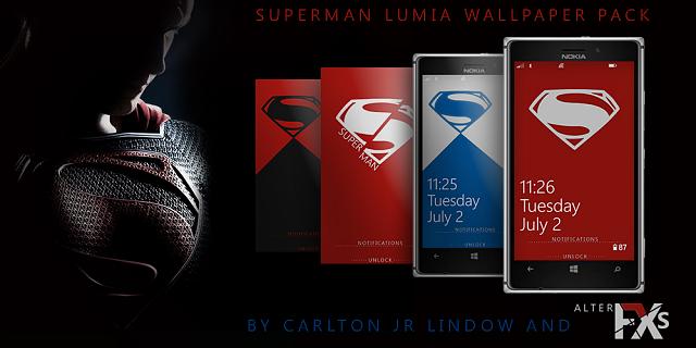 Superman Lumia Wallpaper Pack Gadgetized