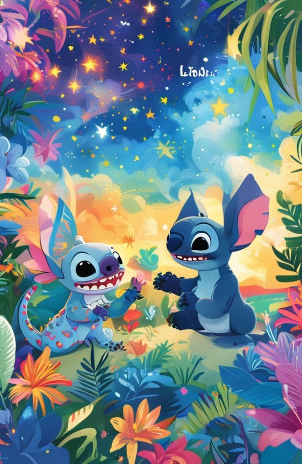 Toothless And Stitch Wallpaper