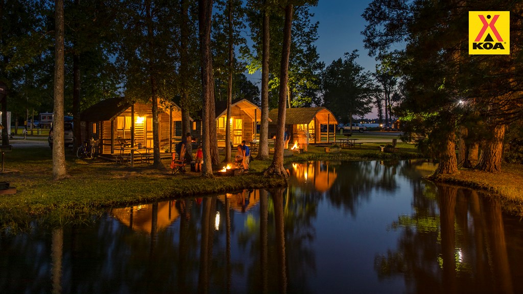 Bring Camping To Conference Calls With Koa Background