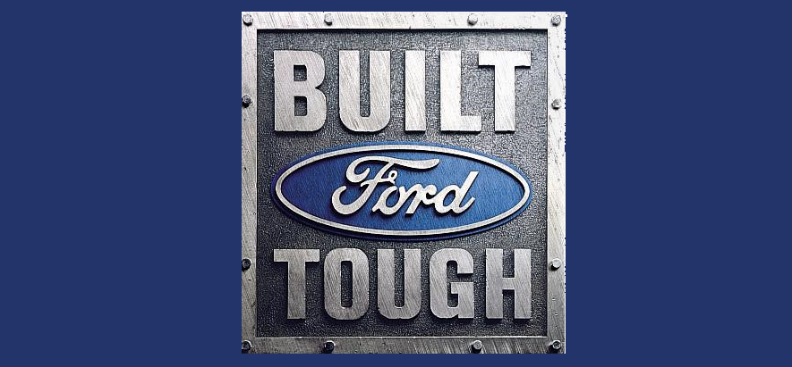 Pin Built Ford Tough