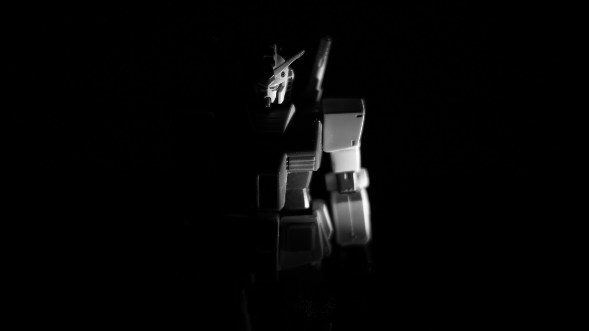 Wallpaper Gundam In The Darkness