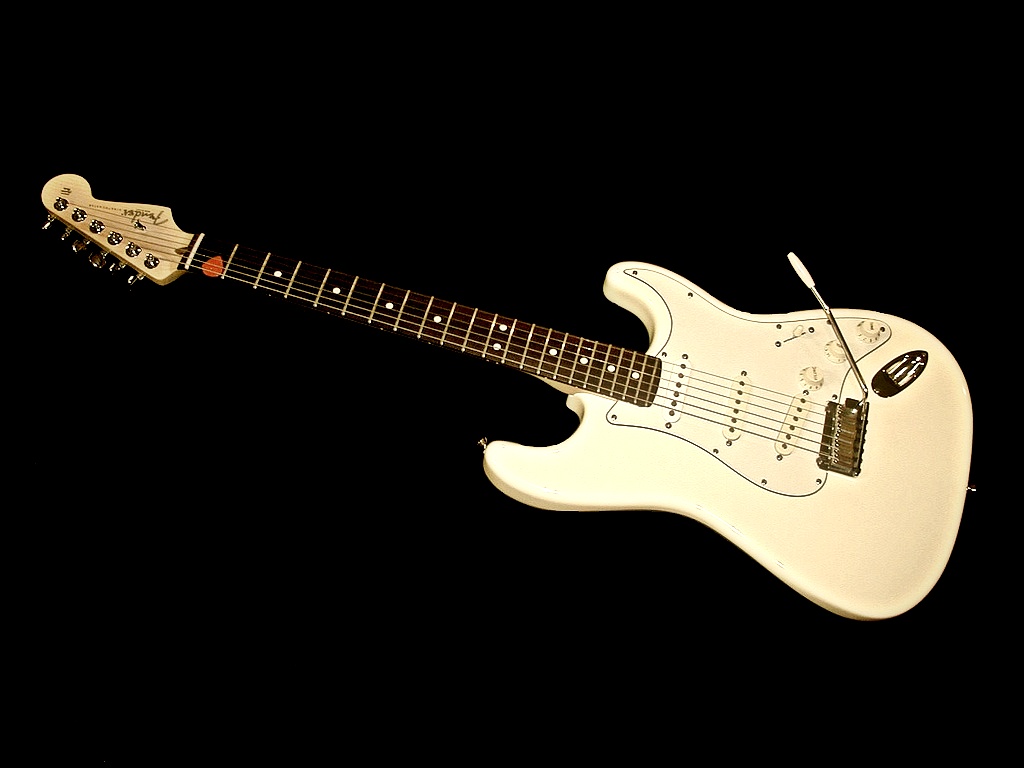 Fender Stratocaster Mac Background Music Wallpaper