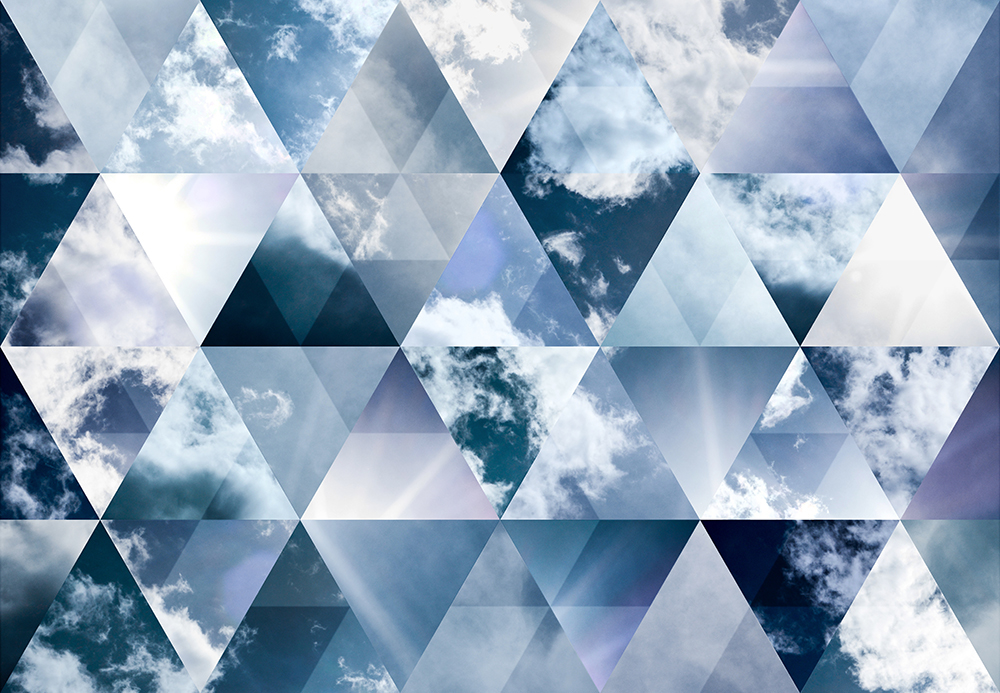 Abstract nature geometric backgrounds on Behance